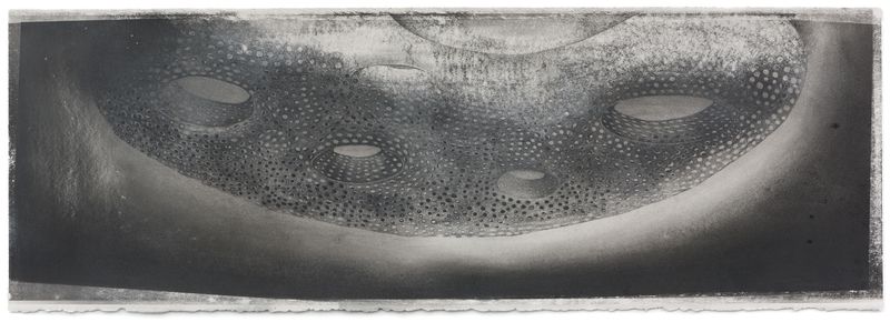 A graphite on paper drawing titled Aerial Habitat by Stephen Talasnik.