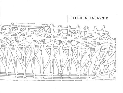 The cover of the catalogue Drawing and Sculpture by Stephen Talasnik